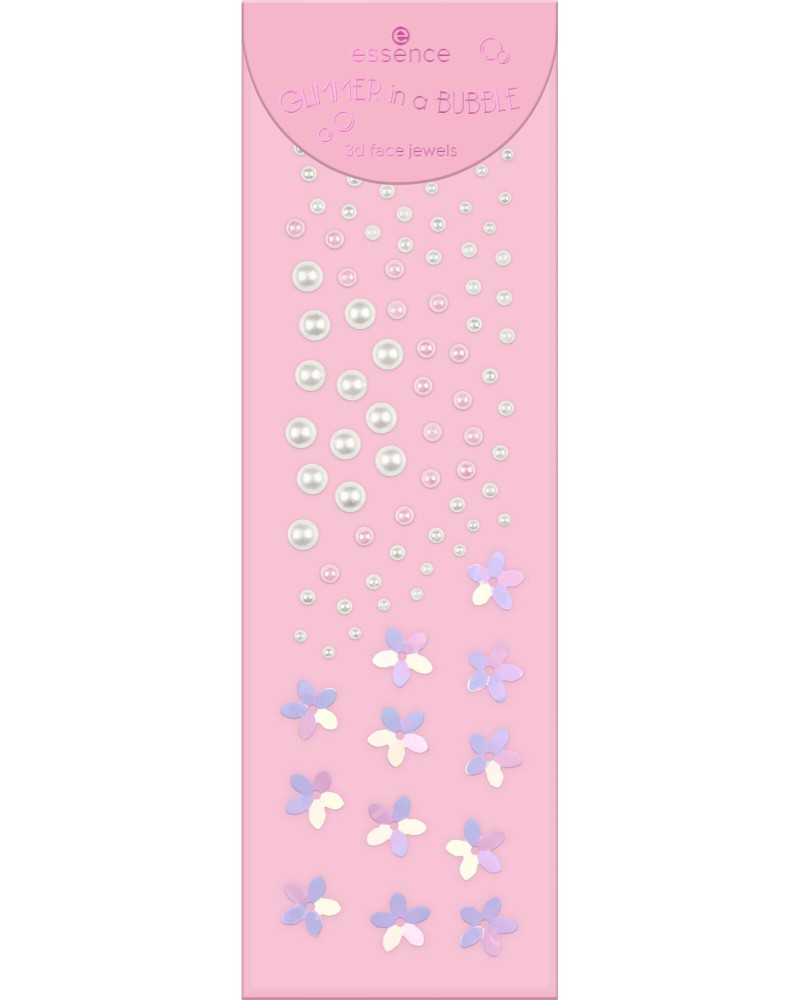 3D стикери за лице Essence Glimmer in a Bubble 3D стикери за лице Essence Glimmer in a Bubble - От серията Glimmer in a Bubble - продукт