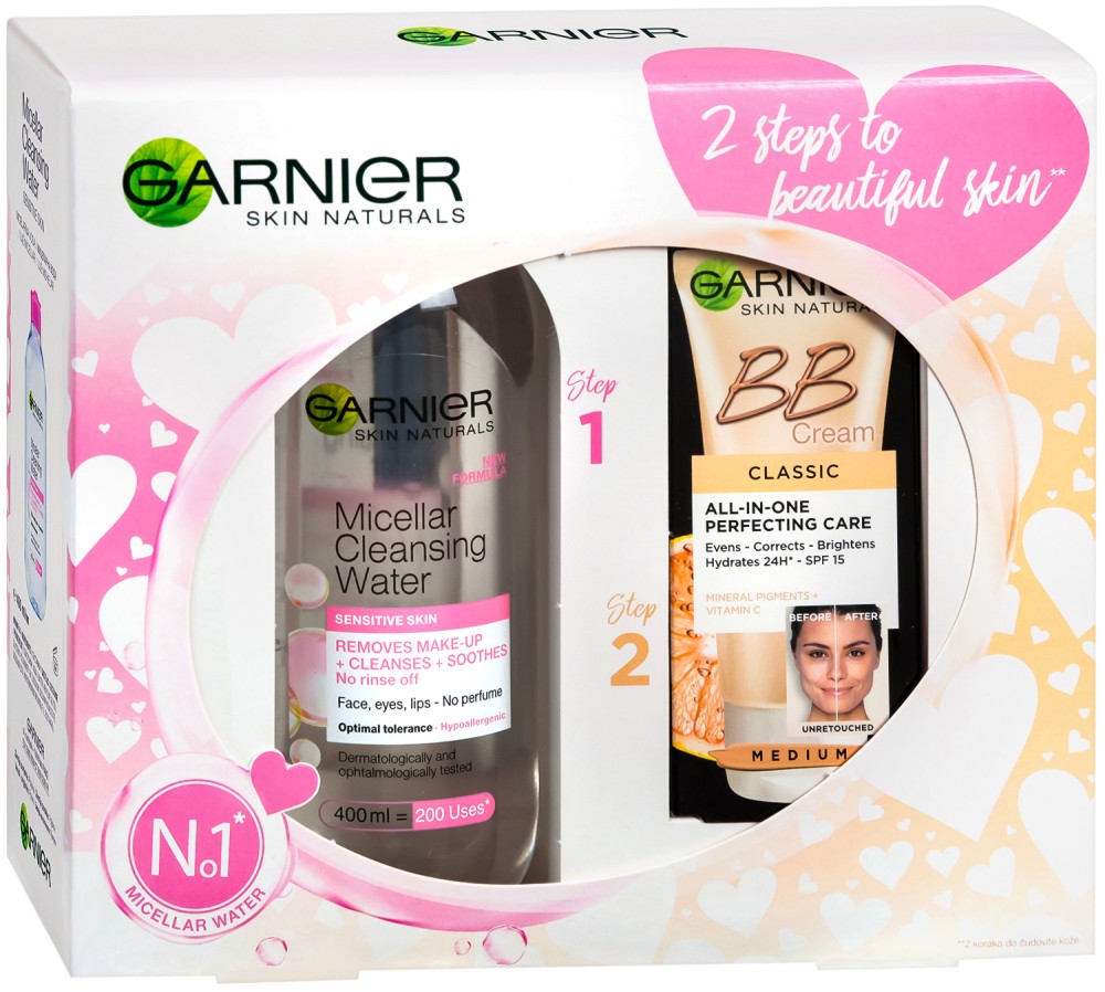   - Garnier BB Cream & Micellar Water - BB       - 