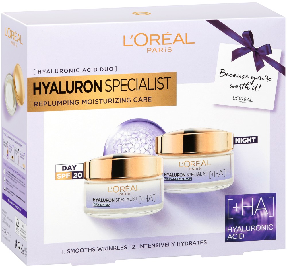 ��������� �������� L'Oreal Hyaluron Specialist - ������ � ����� ���� �� ������� Hyaluron Specialist - �������