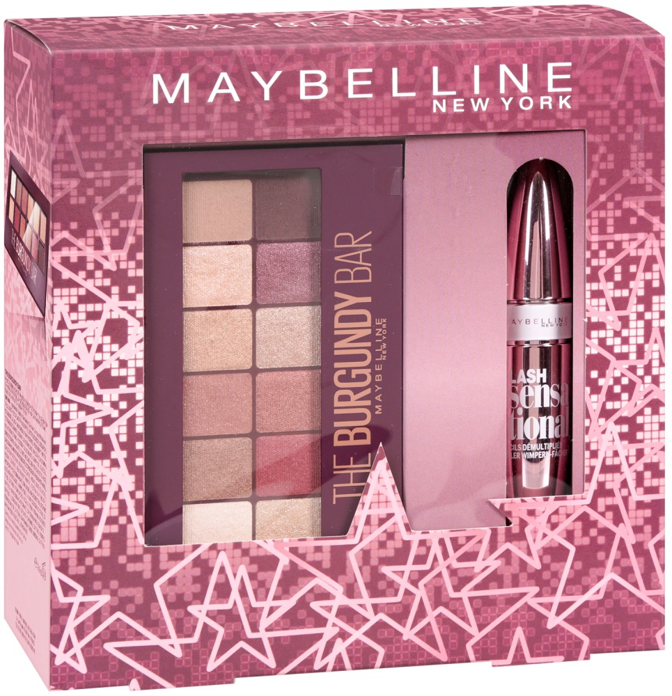   - Maybelline Lash Sensational & Burgundy Bar -          - 