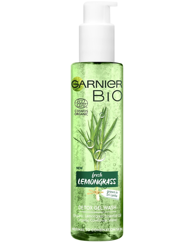 Garnier Bio Lemongrass Detox Gel Wash -           Garnier Bio - 