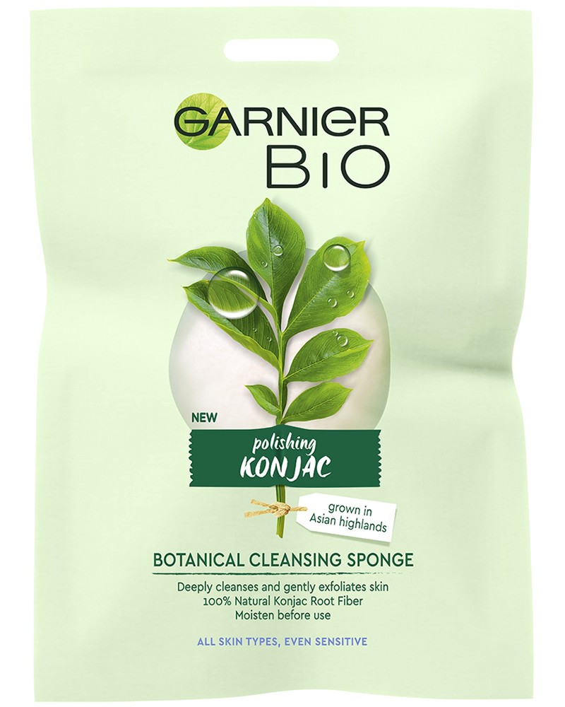 Garnier Bio Konjac Botanical Cleansing Sponge -       - 