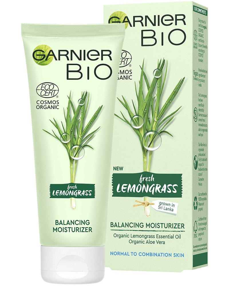 Garnier Bio Lemongrass Balancing Moisturizer - ���� �� ���� �� �������� �� ������� ���� �� ������� Garnier Bio - ����