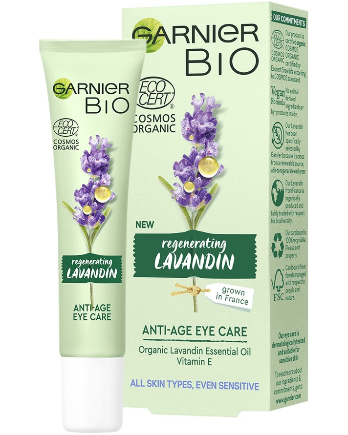 Garnier Bio Lavandin Anti-Age Eye Care -       Garnier Bio - 