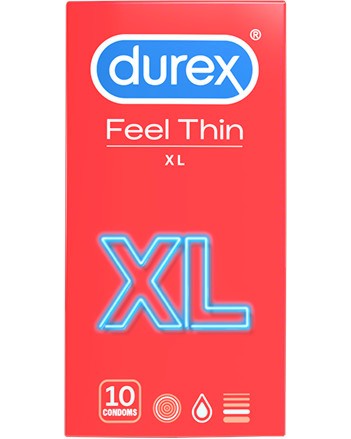 Durex Feel Thin XL - 10       - 