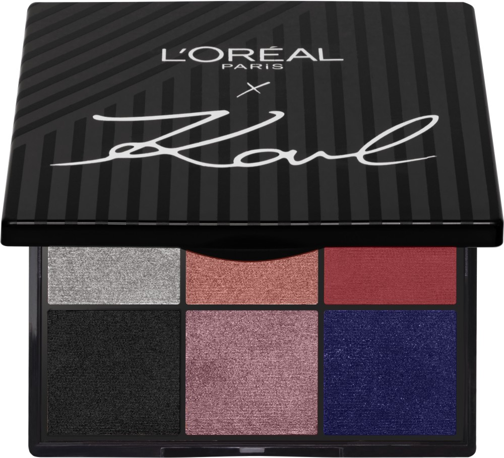 Karl Lagerfeld X L'Oreal Paris Eyeshadow Palette - ������� ����� �� ��� - �����