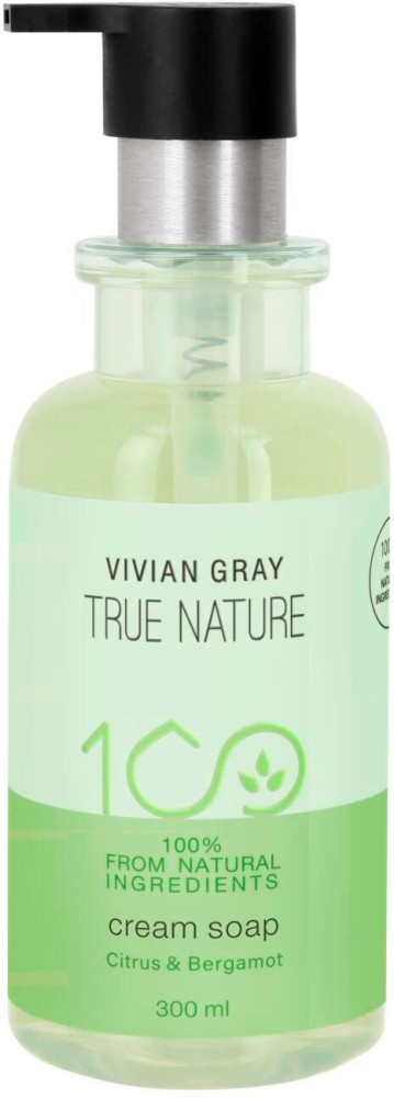 Vivian Gray Citrus & Bergamot Cream Soap Vivian Gray Citrus & Bergamot Cream Soap - Течен сапун с цитруси и бергамот от серията True Nature - сапун