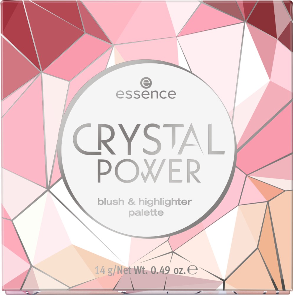 Essence Crystal Power Blush & Highlighter Palette -        - 