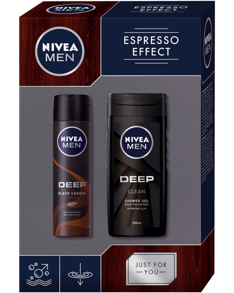     - Nivea Men Espresso Effect -       "Deep" - 