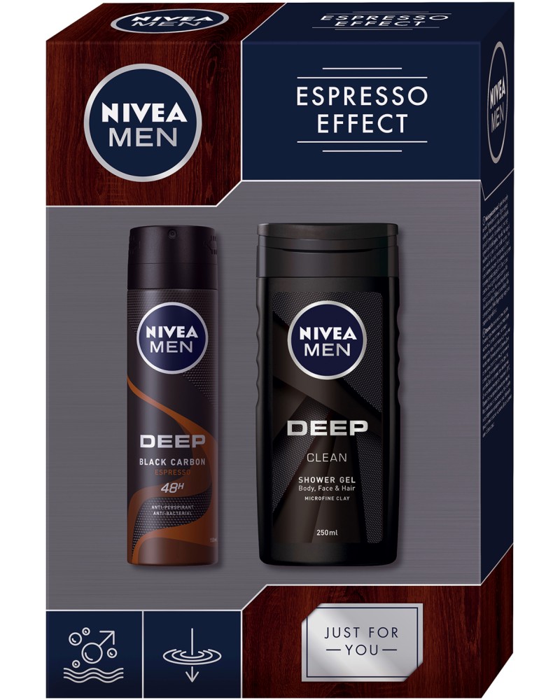 ��������� �������� �� ���� - Nivea Men Espresso Effect - ��� ��� � ���������� �� ������� "Deep" - �������