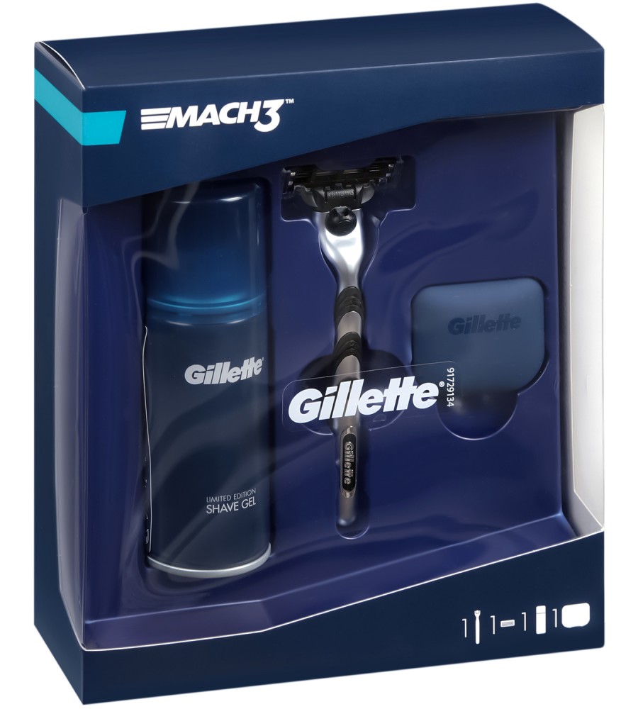     - Gillette Mach 3 - ,        - 