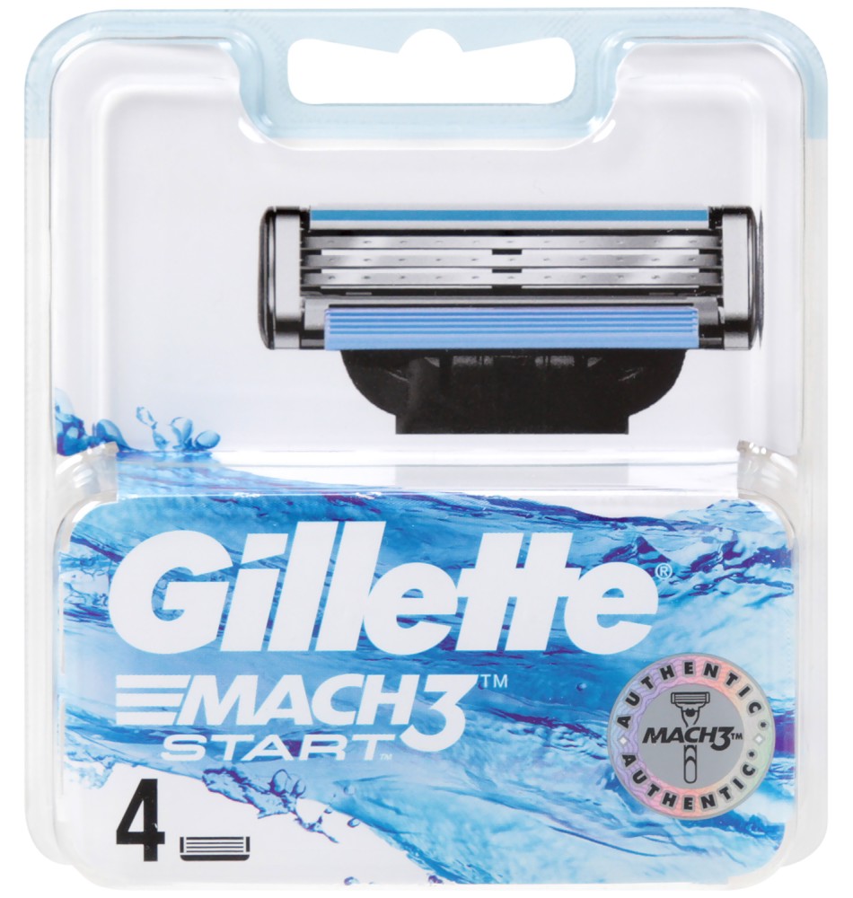 Gillette Mach 3 Start -        4  - 