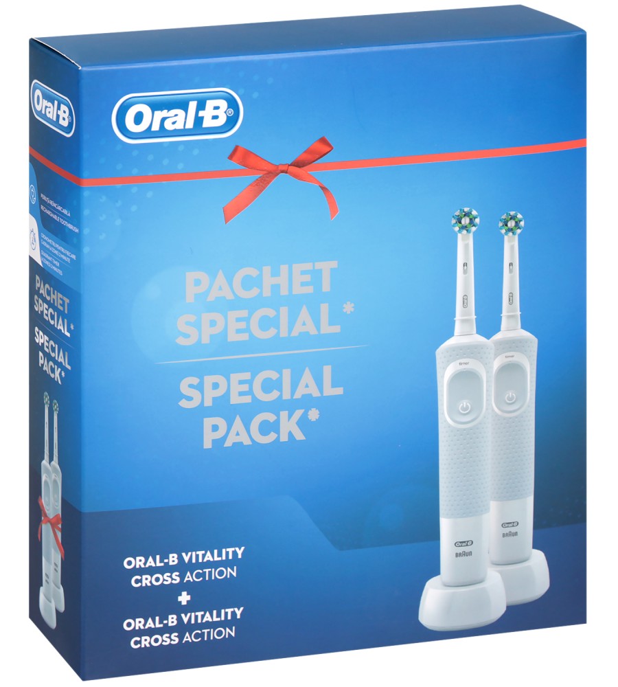 Oral-B 2 x Vitality Cross Action -    2      - 