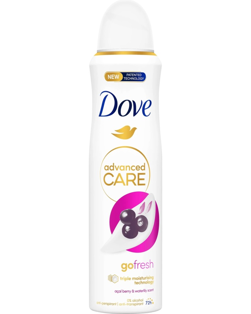 Dove Go Fresh Acai Anti-Perspirant -            - 