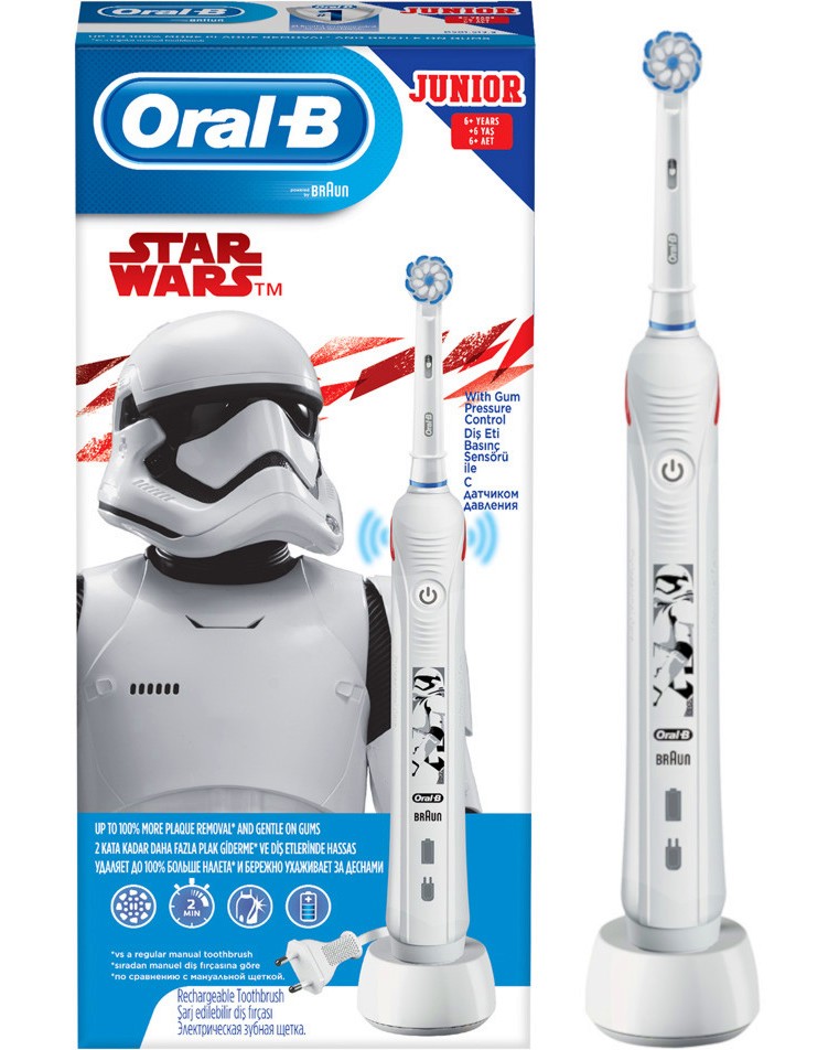 Oral-B Junior Star Wars Electric Toothbrush 6+ -      - 