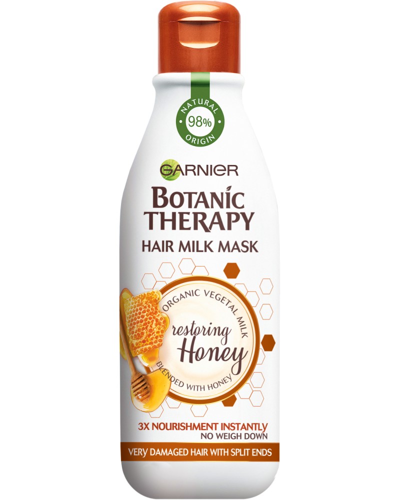Garnier Botanic Therapy Restoring Honey Hair Milk Mask - Macka          - 