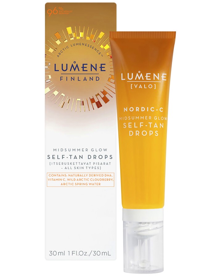 Lumene Valo Nordic-C Midsummer Glow Self-Tan Drops -    ,      "Valo" - 