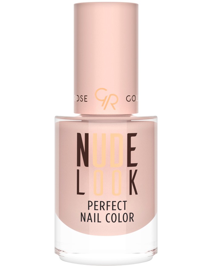 Golden Rose Nude Look Perfect Nail Color - Дълготраен лак за нокти от серията Nude Look - лак