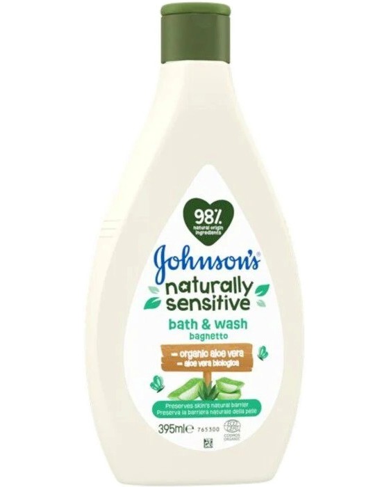 Johnson's Naturally Sensitive Bath & Wash -           - 