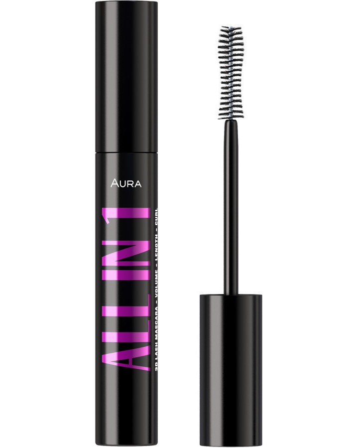 Aura All in 1 3D Lash Mascara -   ,     - 