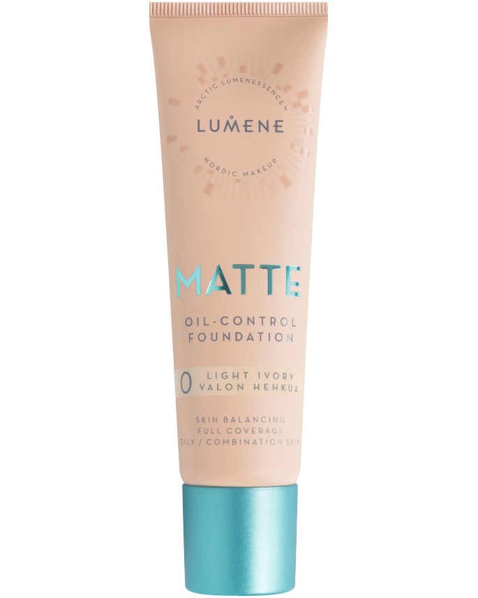 Lumene Matte Oil-Control Foundation - ������� ��� ��� ��� �� ����� � ������� ���� �� ������� Nordic Chic - ��� ��� ���