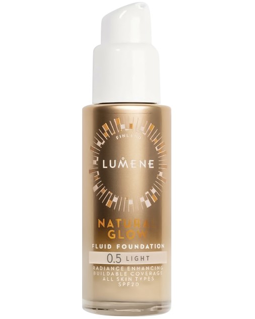 Lumene Natural Glow Fluid Foundation SPF 20 -          Natural Glow -   