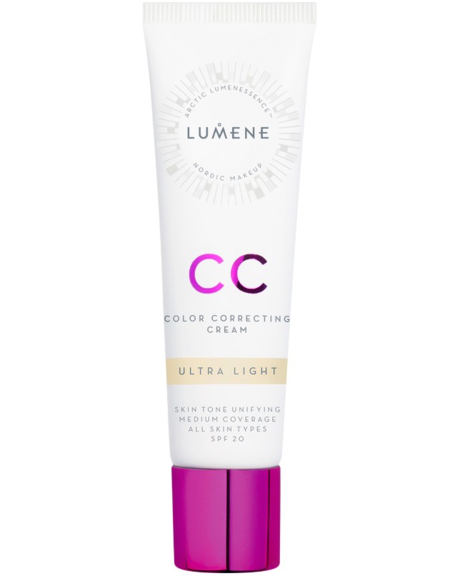 Lumene CC Color Correcting Cream - SPF 20 - CC крем за всеки тип кожа - крем