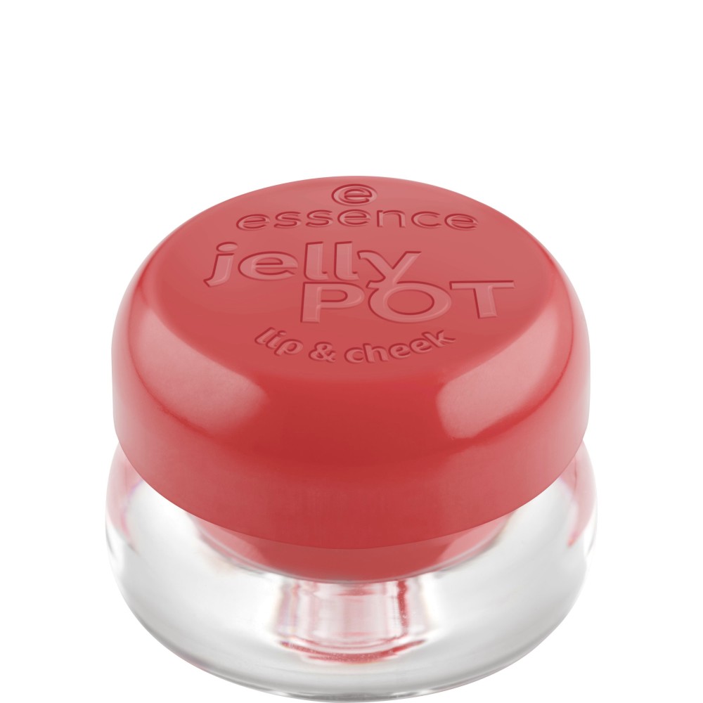 Essence Jelly Pot Lip & Cheek Balm Essence Jelly Pot Lip & Cheek Balm - Балсам желе за устни и скули за свеж блясък - балсам