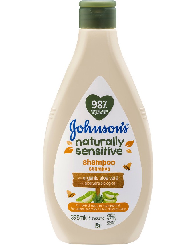 Johnson's Naturally Sensitive Shampoo -       - 