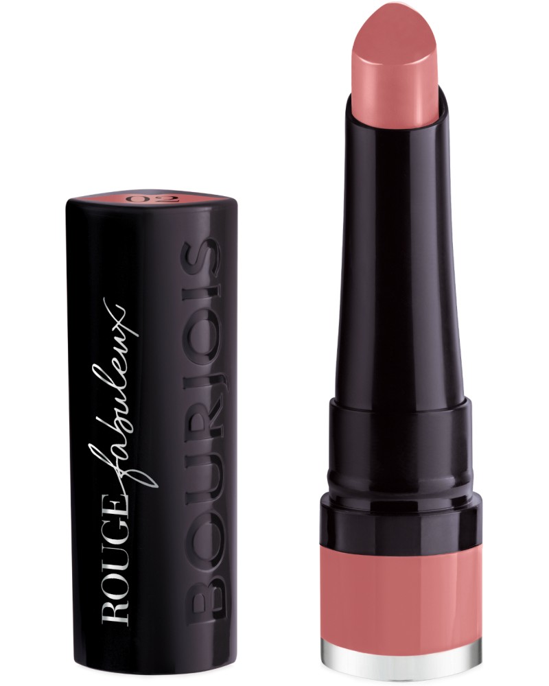Bourjois Rouge Fabuleux Lipstick - Дълготрайно червило със сатенен финиш - червило