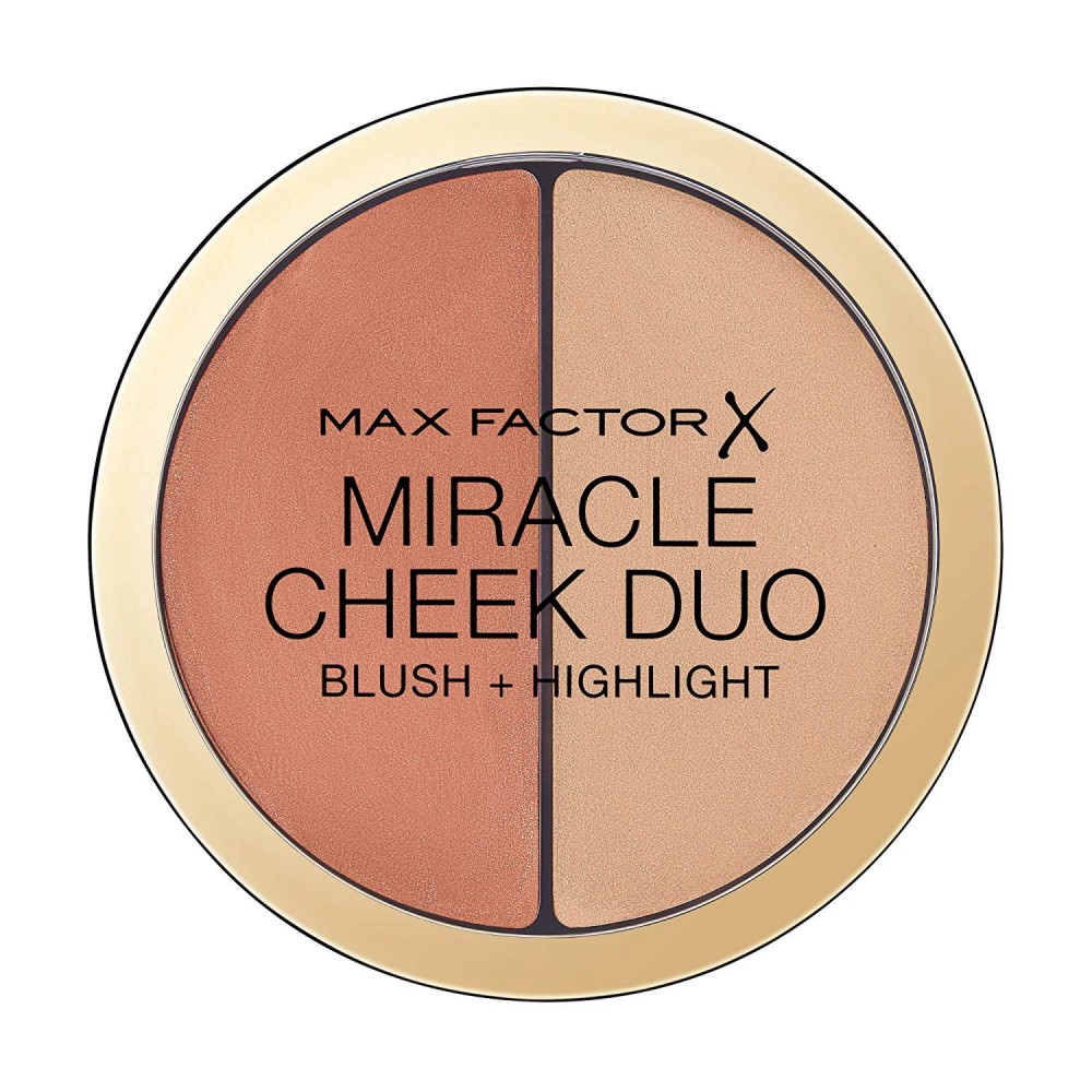Max Factor Miracle Cheek Duo Blush + Highlight -         "Miracle" - 