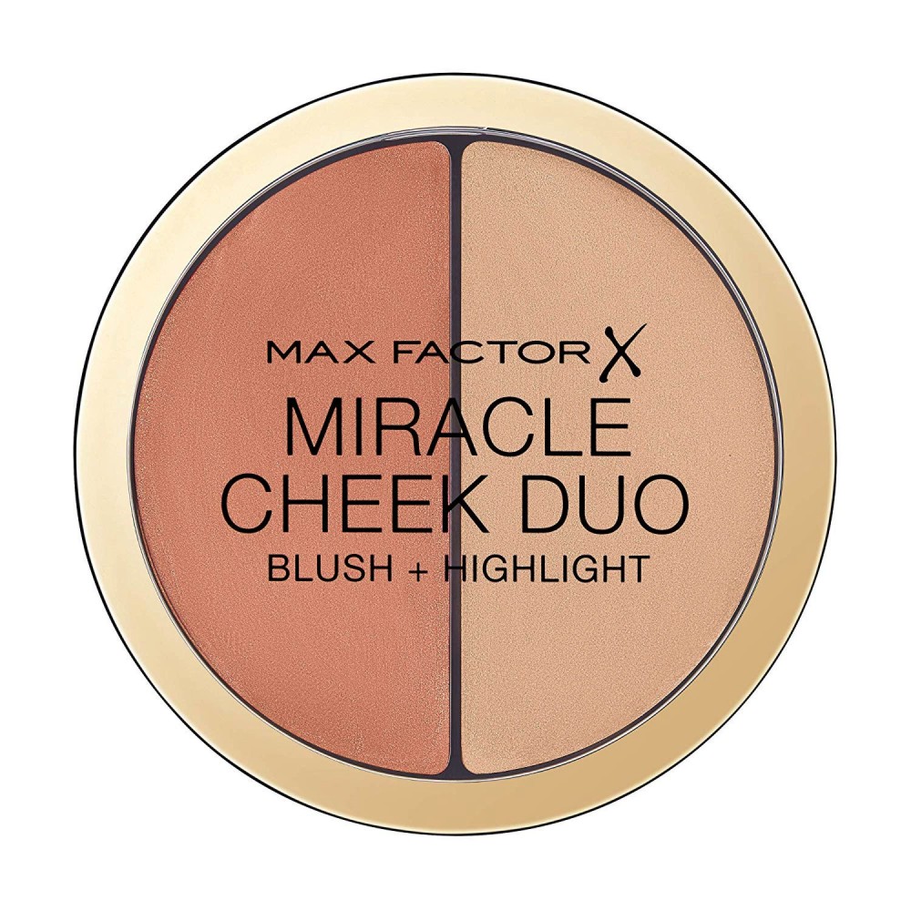 Max Factor Miracle Cheek Duo Blush + Highlight -         "Miracle" - 