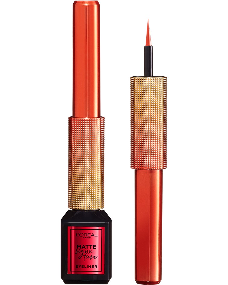 L'Oreal Matte Signature Liquid Eyeliner Limited Edition - Водоусточйва очна линия с матов ефект - очна линия