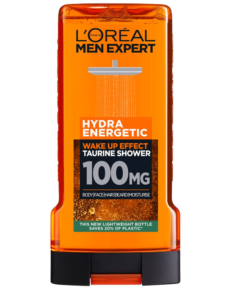 L'Oreal Men Expert Hydra Energetic Taurine Shower - ����������� ��� ��� �� ���� �� ������� Men Expert - ��� ���