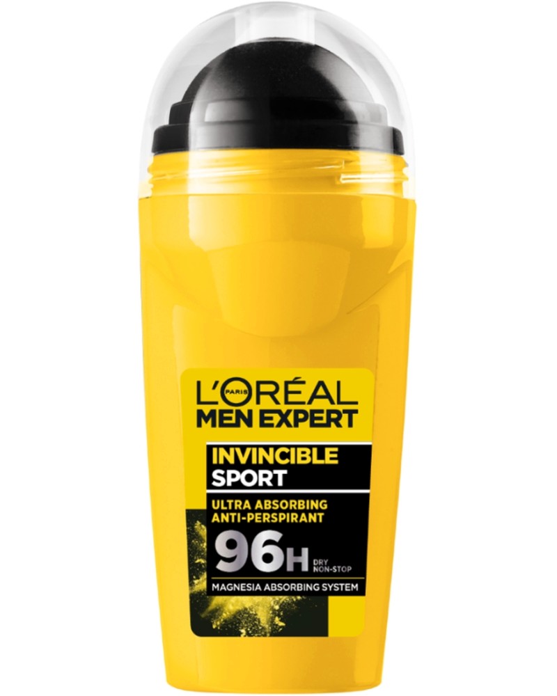 L'Oreal Men Expert Invincible Sport Anti-Perspirant Roll-On -        Men Expert - 