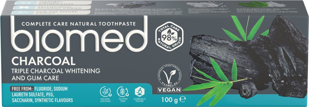 biomed Charcoal Toothpaste -       -   