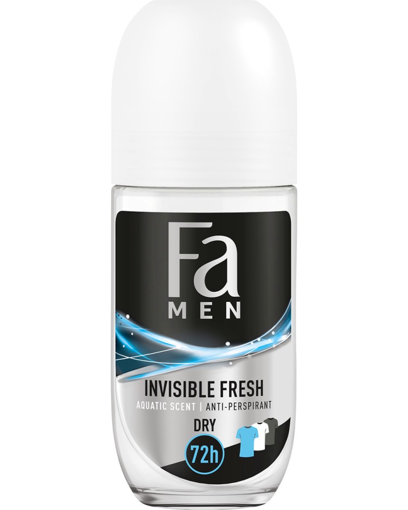 Fa Men Invisible Fresh Roll-On Anti-Perspirant -        Invisible - 