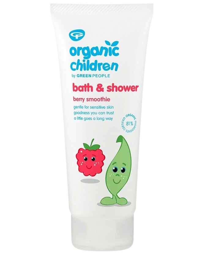 Green People Organic Children Bath & Shower Gel Berry Smothie -          "Organic Children" -  