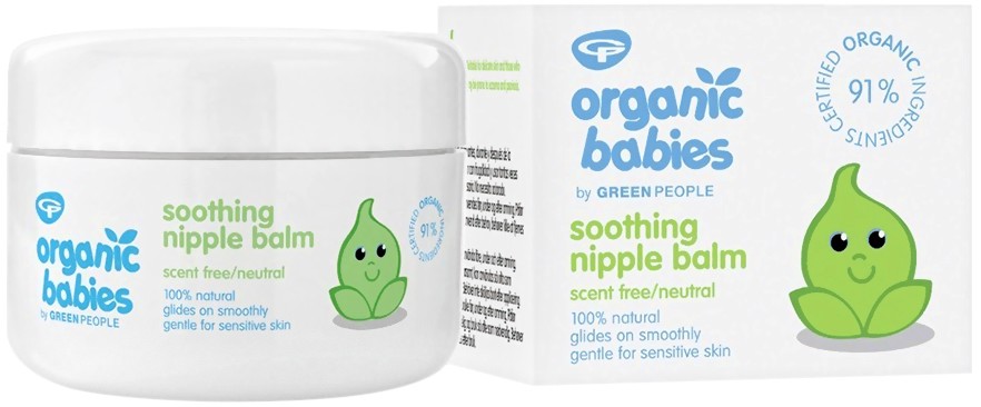 Green People Organic Babies Nipple Balm -        "Organic Babies" - 