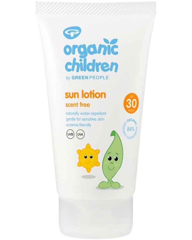 Green People Organic Children Sun Lotion - SPF30 -       "Organic Children" - 