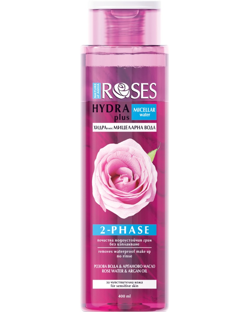 Nature of Agiva Roses Hydra Plus 2-Phase Micellar Water -         "Roses" - 
