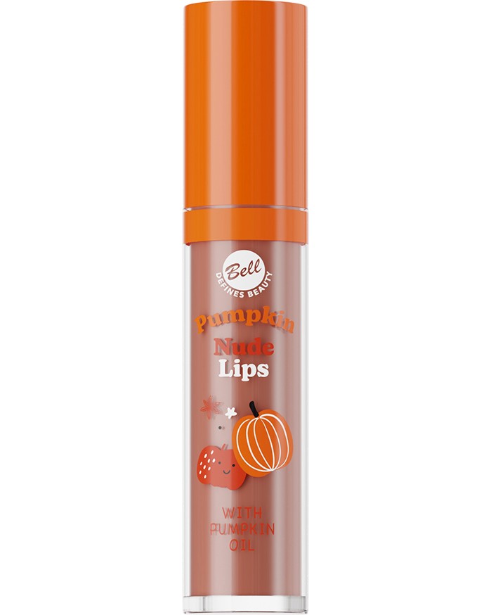 Bell Pumpkin Nude Lipstick Bell Pumpkin Nude Lipstick - Матово течно червило с екстракт от тиква от серията Spicy Pumpkin - червило