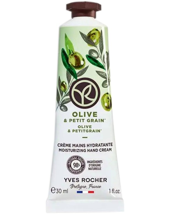 Yves Rocher Olive & Petitgrain Moisturizing Hand Cream -             Olive & Petitgrain - 