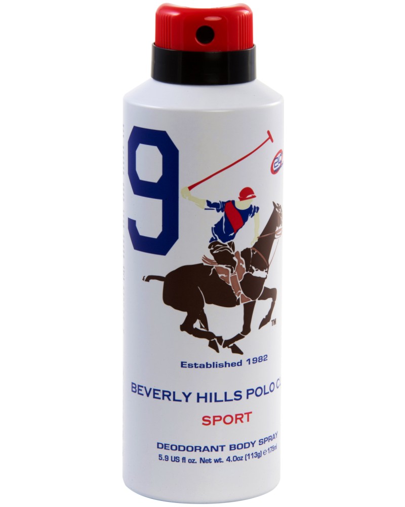 Beverly Hills Polo Club Sport 9 Deodorant Body Spray -     - 