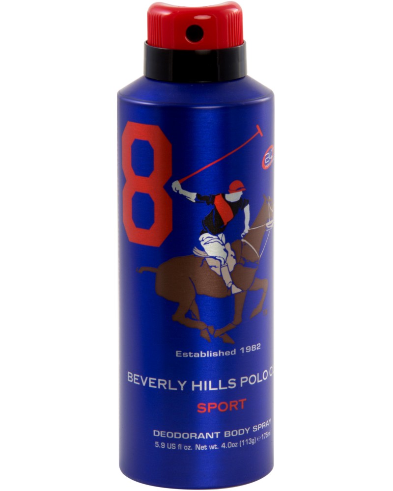 Beverly Hills Polo Club Sport 8 Deodorant Body Spray -     - 