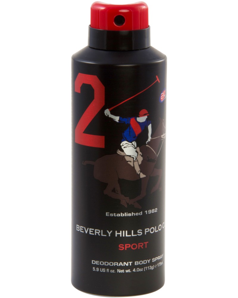 Beverly Hills Polo Club Sport 2 Deodorant Body Spray -     - 