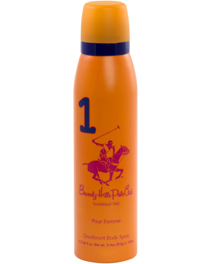 Beverly Hills Polo Club 1 Deodorant Body Spray -    - 