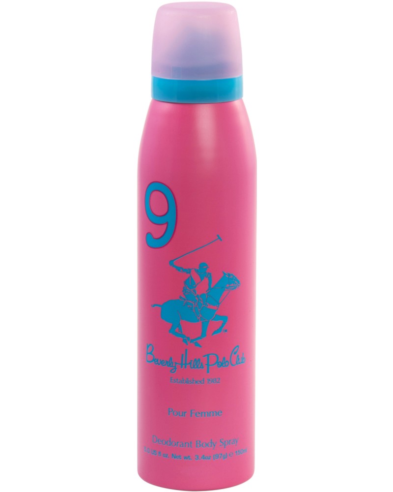 Beverly Hills Polo Club 9 Deodorant Body Spray -    - 