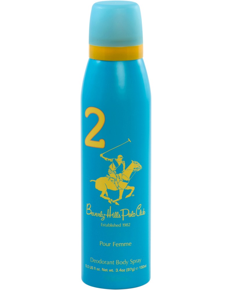Beverly Hills Polo Club 2 Deodorant Body Spray -    - 