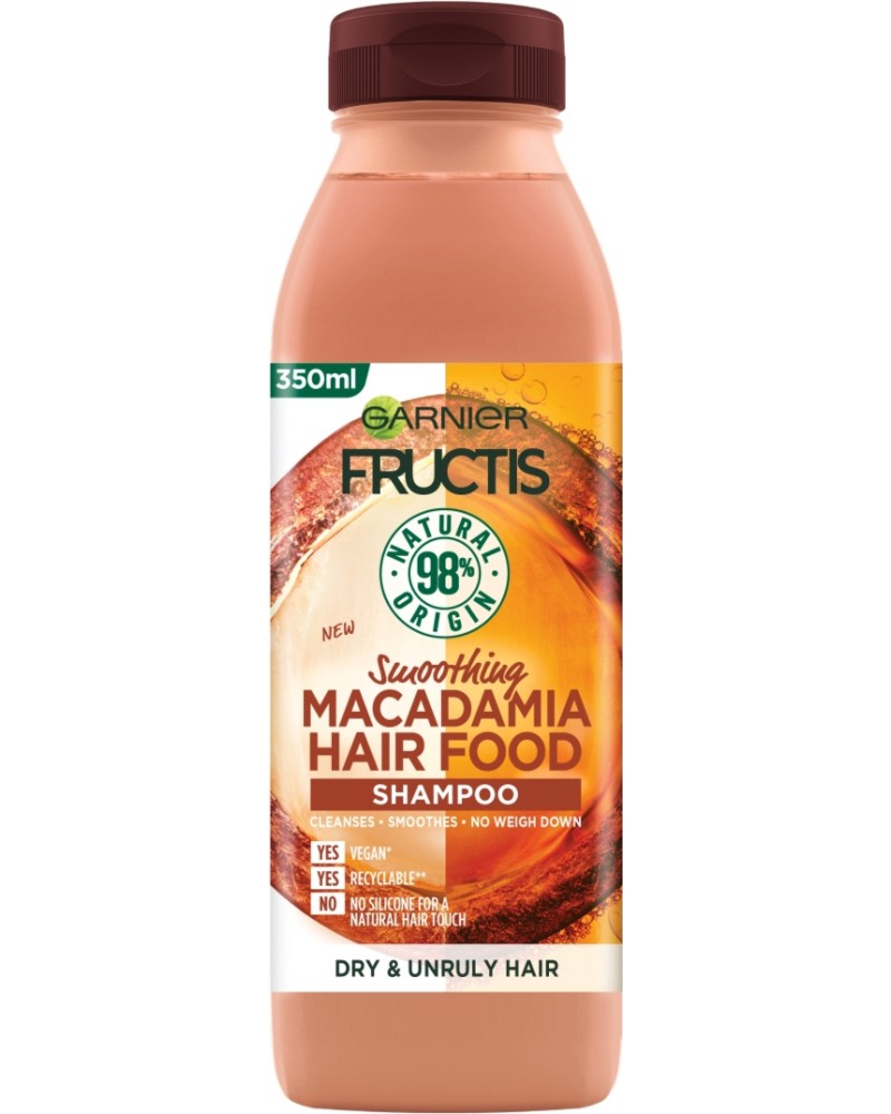Garnier Fructis Hair Food Macadamia Shampoo -            Hair Food - 
